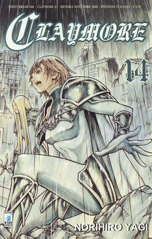 Claymore. Vol. 14 - Norihiro Yagi - copertina