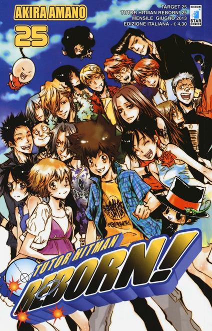 Tutor Hitman Reborn. Vol. 25 - Akira Amano - copertina