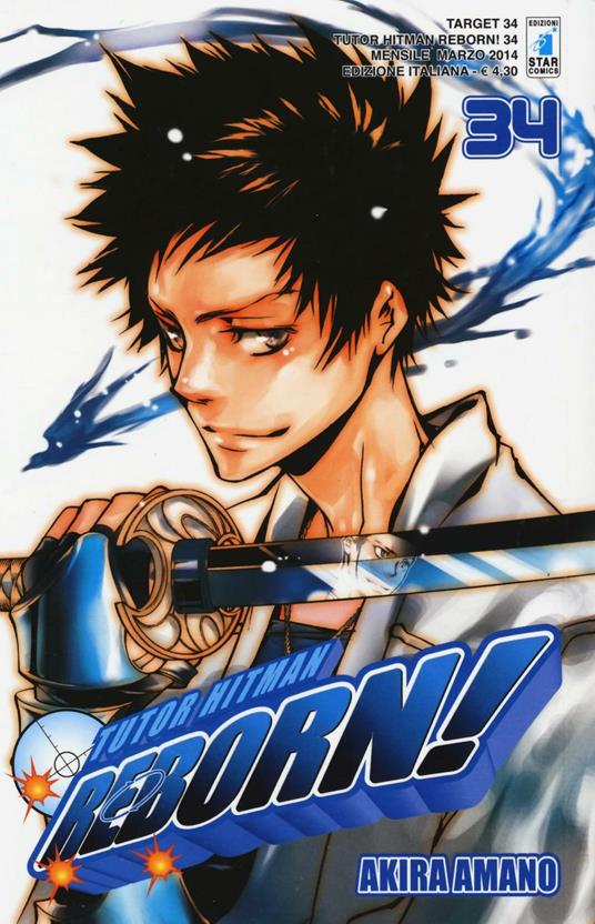 Tutor Hitman Reborn. Vol. 34 - Akira Amano - copertina