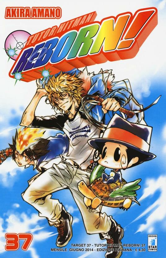 Tutor Hitman Reborn. Vol. 37 - Akira Amano - copertina