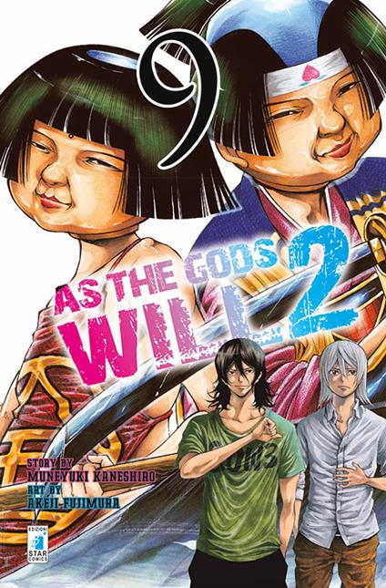 As the gods will 2. Vol. 9 - Muneyuki Kaneshiro,Akeji Fujimura - copertina