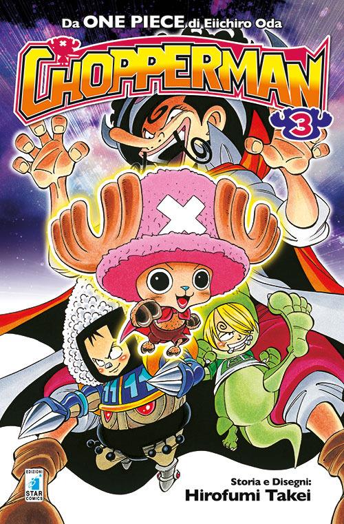 Chopperman. Vol. 3 - Eiichiro Oda,Hirofumi Takei - copertina