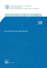 Master per giuristi d'impresa. Vol. 38: trasferimento dei segni distintivi, Il.