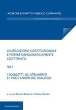 Giurisdizione costituzionale e potere democraticamente legittimato. Vol. 1: soggetti e i meccanismi di dialogo, I.