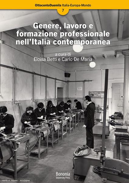 Genere, lavoro e formazione professionale nell'Italia contemporanea - copertina