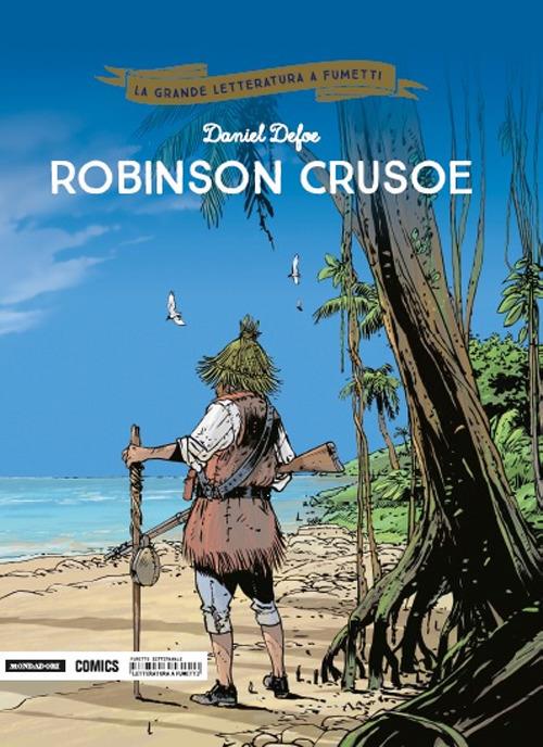 Robinson Crusoe - Daniel Defoe,Christophe Lemoine - copertina