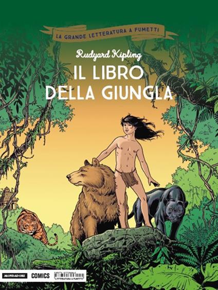 Il libro della giungla - Rudyard Kipling,Djian,Tieko - copertina