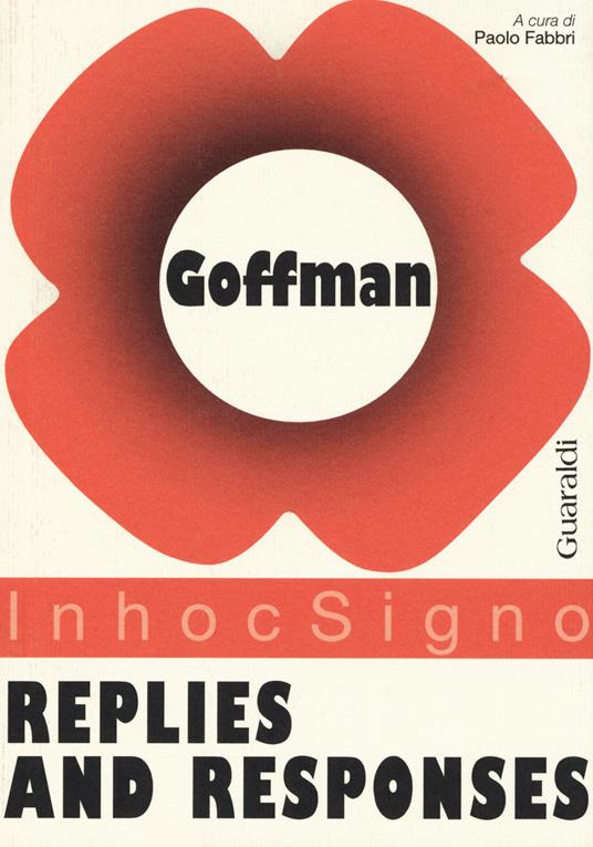 Replies end responses - Erving Goffman - copertina