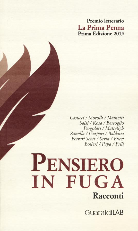 Pensiero in fuga - copertina