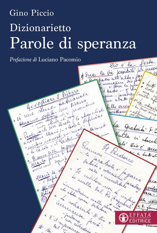 Dizionarietto. Parole di speranza - Gino Piccio - copertina