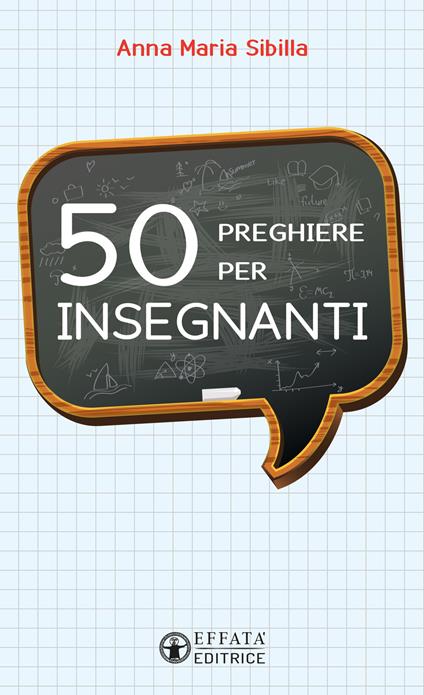 50 preghiere per insegnanti - Anna Maria Sibilla - copertina