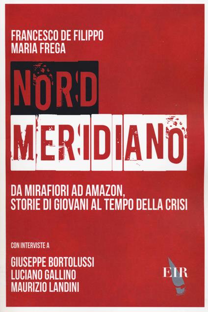 Nord Meridiano. Da Mirafiori ad Amazon, storie di giovani al tempo della crisi - Francesco De Filippo,Maria Frega - copertina