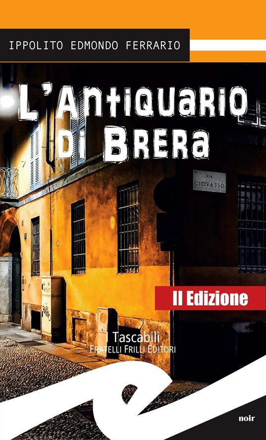 L' antiquario di Brera - Ippolito Edmondo Ferrario - copertina