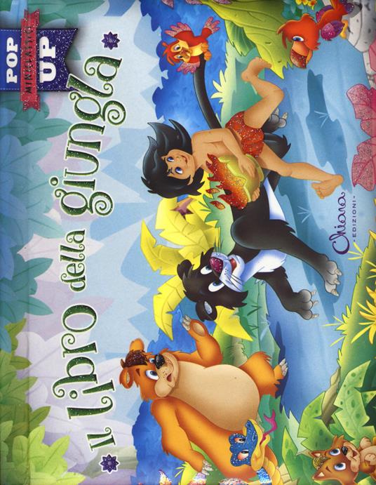 Il libro della giungla. Pop-up miniclassici. Ediz. a colori - Javier Inaraja - copertina