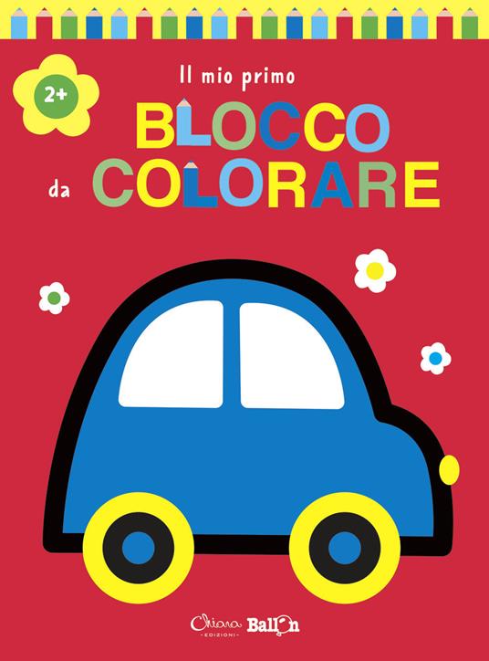 Album da Colorare per Bambini da 2 anni, Contorni Spessi, Libro di