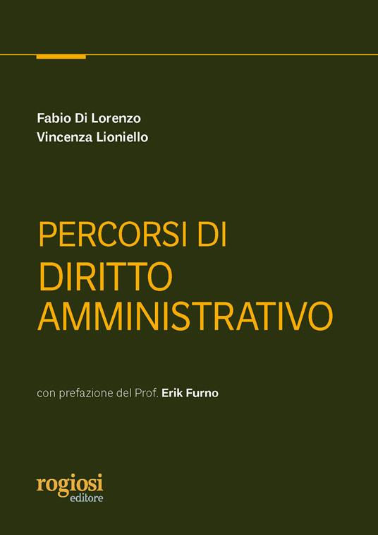 Percorsi di diritto amministrativo - Fabio Di Lorenzo,Vincenza Lioniello - copertina