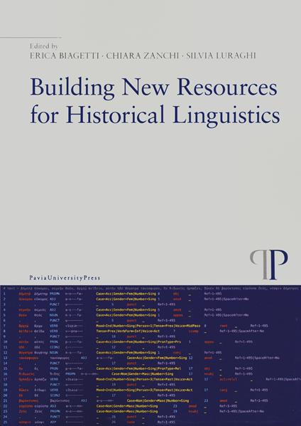 Building new resources for historical linguistics - copertina