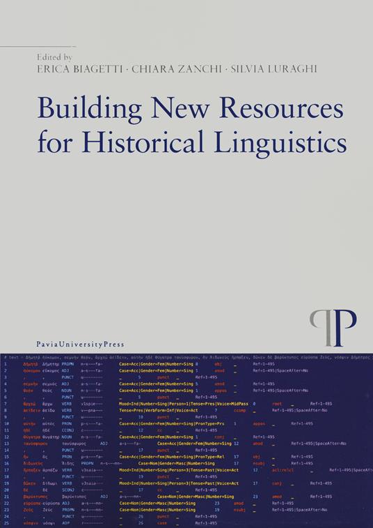 Building new resources for historical linguistics - copertina