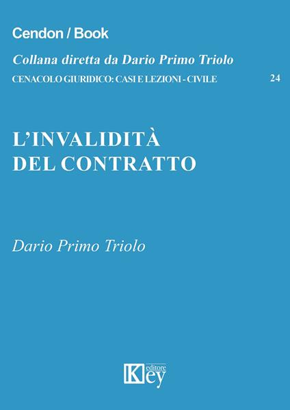 L' invalidità del contratto - Dario Primo Triolo - copertina