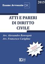 Atti e pareri di diritto civile