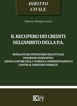 Il recupero dei crediti nell'ambito della PA