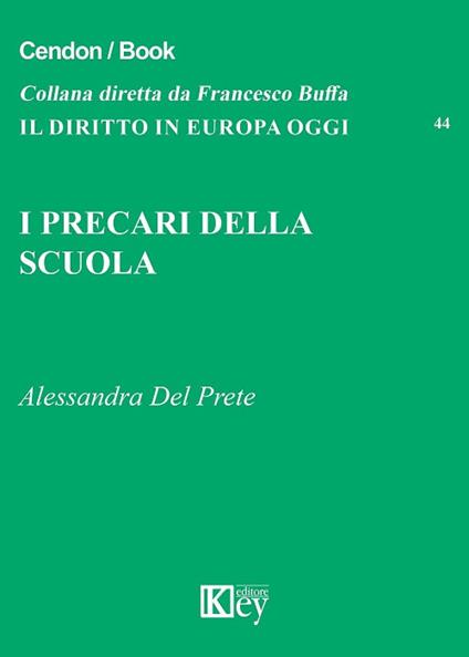 I precari della scuola - Alessandra Del Prete - copertina