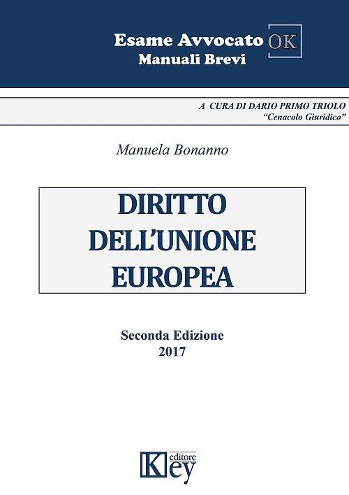 Diritto dell'Unione Europea - Manuela Bonanno - copertina