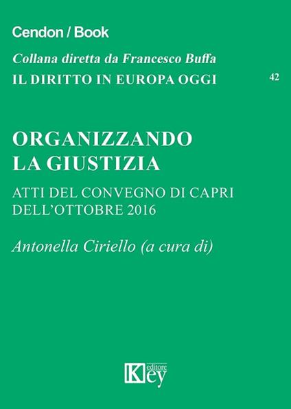 Organizzando: la giustizia - Antonella Ciriello - ebook