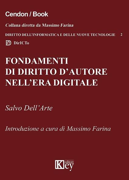 Fondamenti di diritto d'autore nell'era digitale - Salvo Dell'Arte - copertina