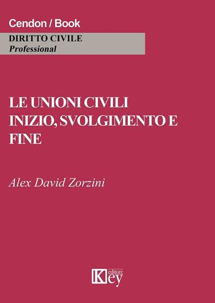 Le unioni civili. Inizio, svolgimento e fine - Alex David Zorzini - copertina