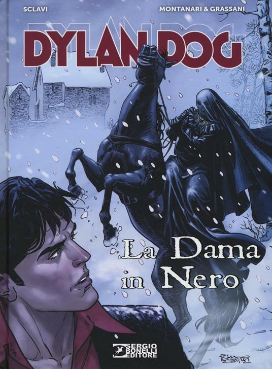 Dylan Dog. La dama in nero - Tiziano Sclavi - copertina