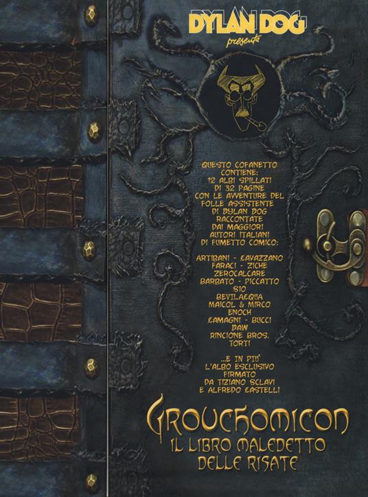 Grouchomicon. Il libro maledetto delle risate - copertina