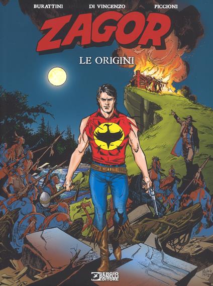 Zagor. Le origini - Moreno Burattini - copertina