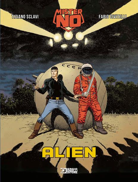 Mister No. Alien - Tiziano Sclavi,Fabio Civitelli - copertina