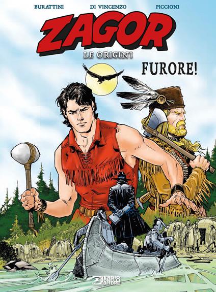 Furore! Zagor. Le origini - Moreno Burattini - copertina