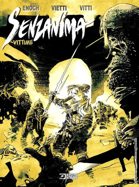 Vittime. Senzanima. Ediz. variant - Stefano Vietti,Luca Enoch - copertina