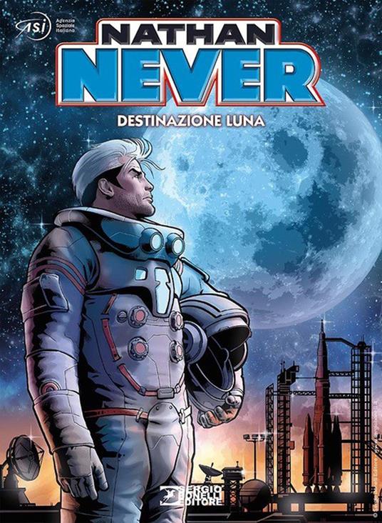 Nathan Never. Destinazione Luna - Bepi Vigna - copertina