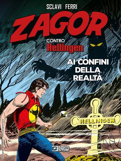 Zagor contro Hellingen. Ai confini della realtà - Tiziano Sclavi - copertina