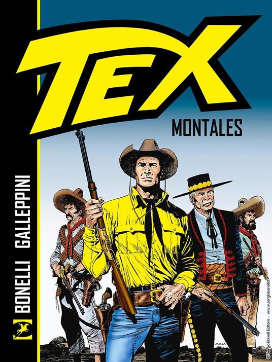 Tex. Montales. Nuova ediz. - Gianluigi Bonelli - copertina