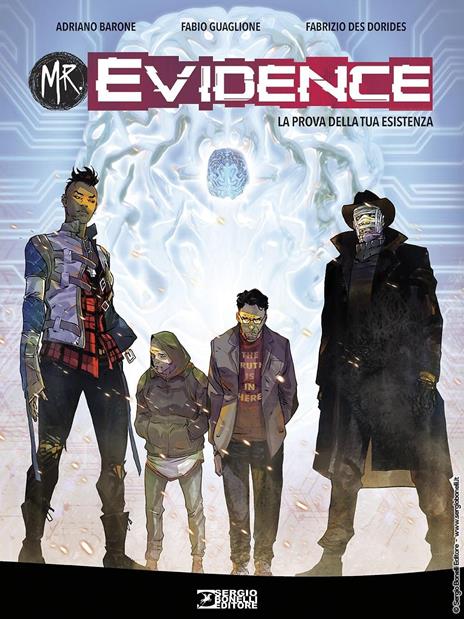 Mr. Evidence. Vol. 1: La prova della tua esistenza - Adriano Barone,Fabio Guaglione - copertina