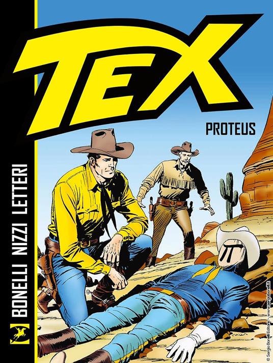 Tex. Proteus. Nuova ediz. - Gianluigi Bonelli,Claudio Nizzi,Gugliemo Letteri - copertina