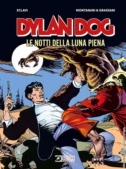 Dylan Dog. Le notti della luna piena - Tiziano Sclavi,Giuseppe Montanari - copertina