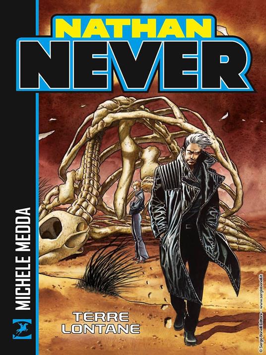 Nathan Never. Terre lontane - Michele Medda - copertina