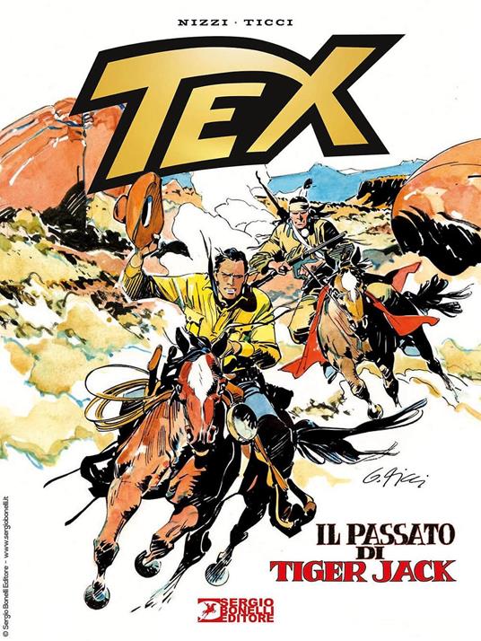 Tex. Il passato di Tiger Jack. Nuova ediz. - Claudio Nizzi - copertina