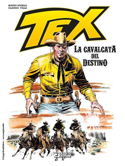 Tex. La cavalcata del destino. Ediz. speciale 75 anni - Graziano Frediani - copertina