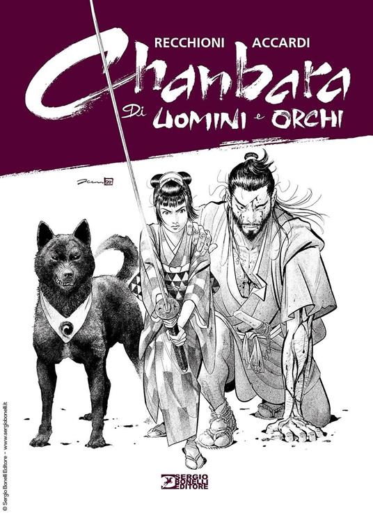 Di uomini e di orchi. Chanbara - Roberto Recchioni - copertina