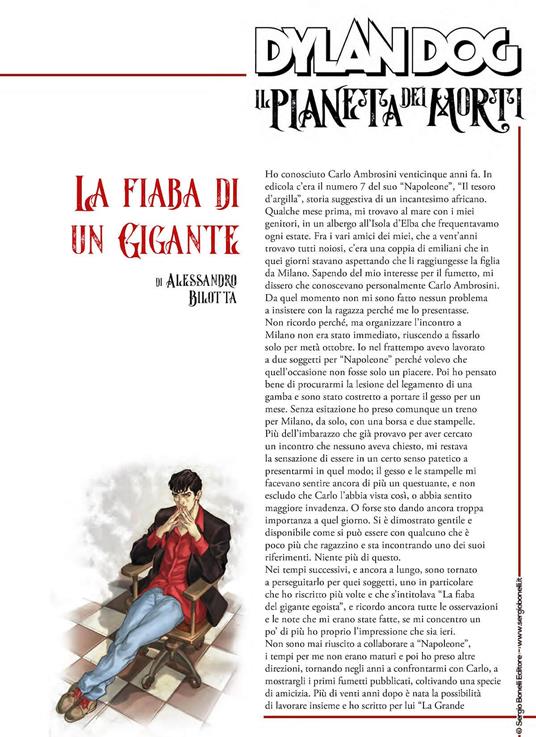 Dylan Dog. Il pianeta dei morti. Vol. 7: La grande consolazione - Alessandro Bilotta - 5