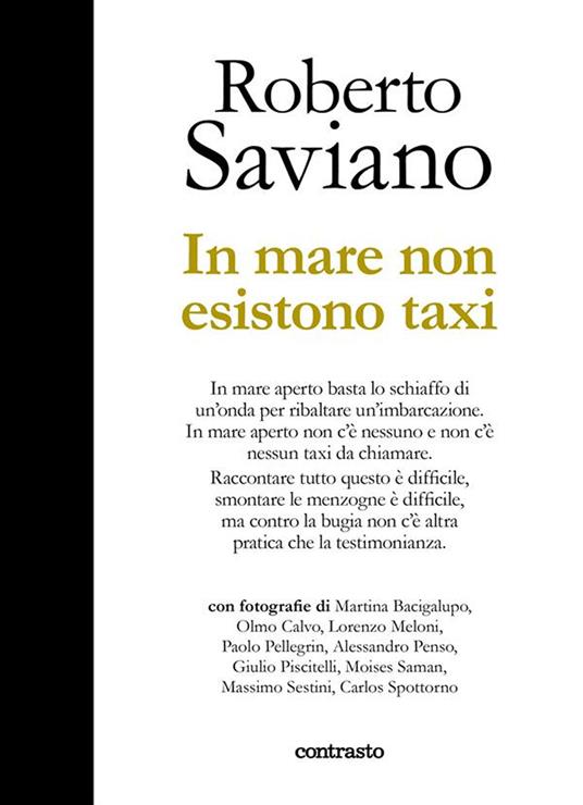 In mare non esistono taxi. Ediz. illustrata - Roberto Saviano - ebook