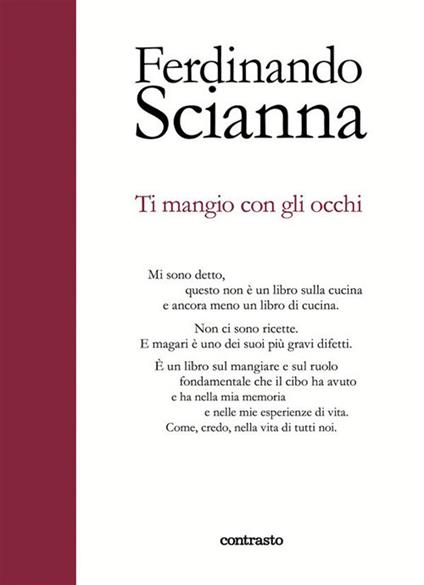Ti mangio con gli occhi - Ferdinando Scianna - ebook
