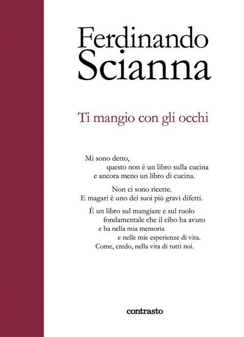 Ti mangio con gli occhi - Ferdinando Scianna - ebook